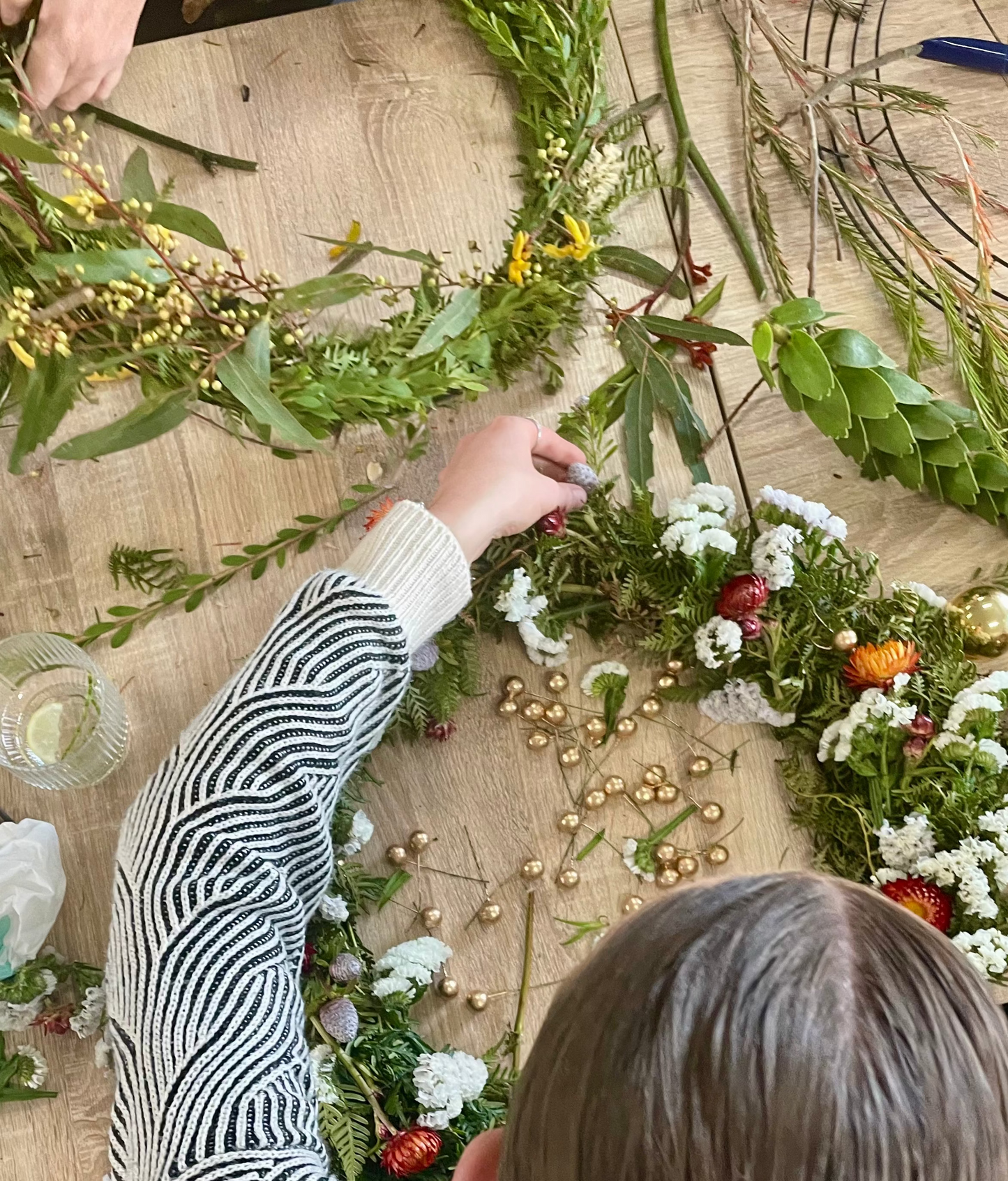 Robe Christmas Wreath Workshop - Fundraiser
