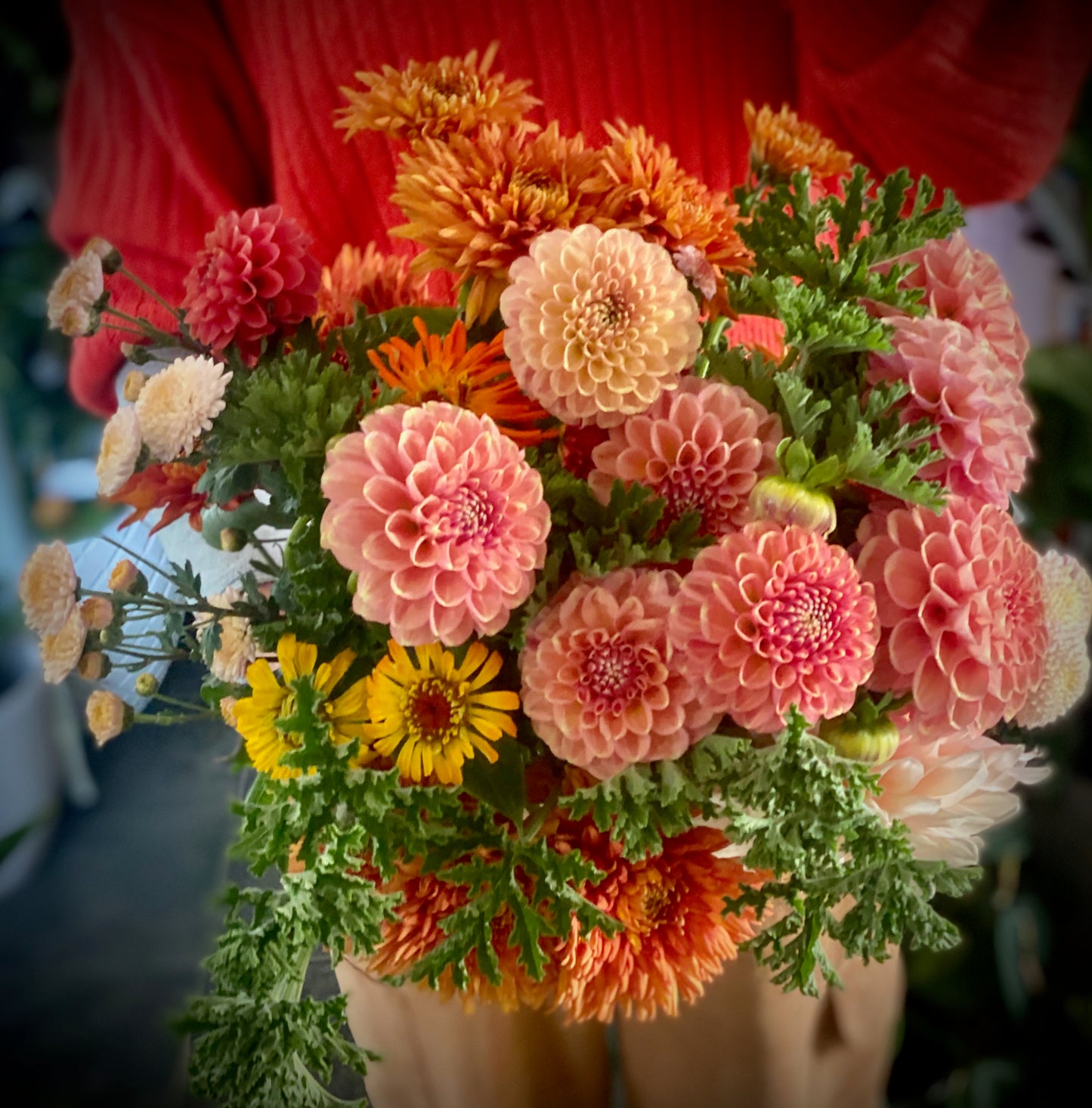 Dahlia Bouquet