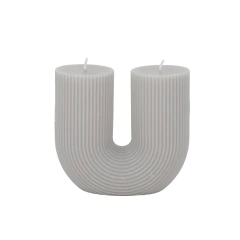 Elemental U Shaped Candle