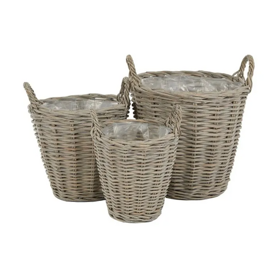 Grey Willow Baskets - Small