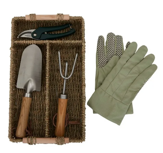 Garden Tools with Basket